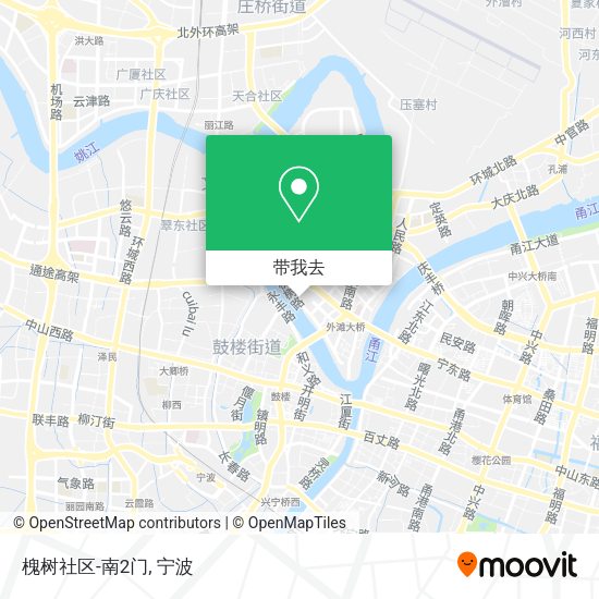 槐树社区-南2门地图