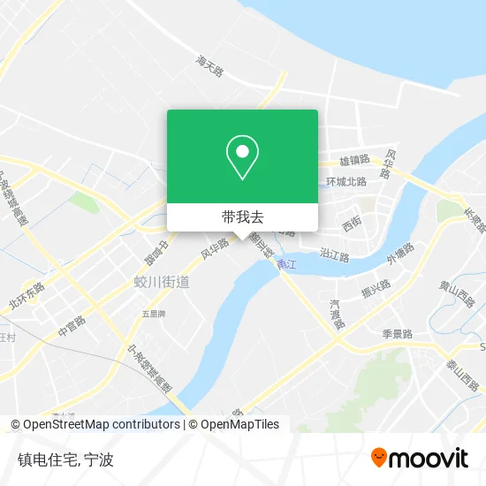 镇电住宅地图