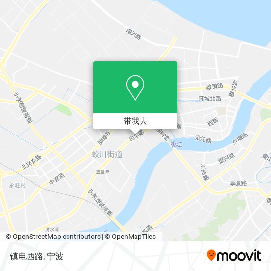 镇电西路地图