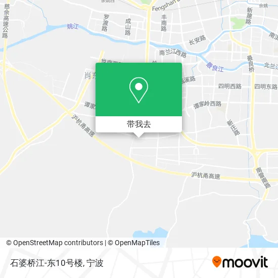 石婆桥江-东10号楼地图