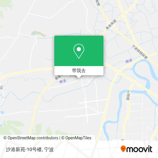 沙港新苑-10号楼地图