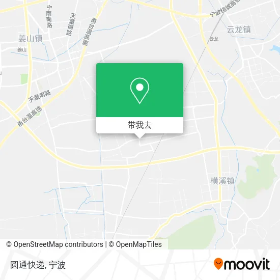 圆通快递地图