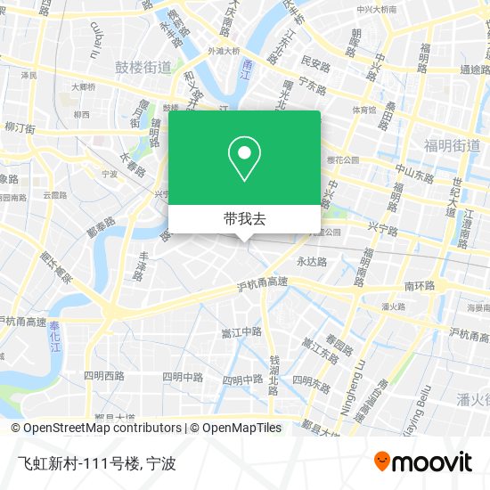 飞虹新村-111号楼地图