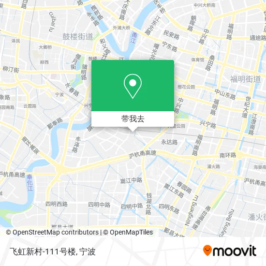 飞虹新村-111号楼地图