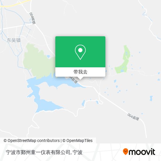 宁波市鄞州童一仪表有限公司地图