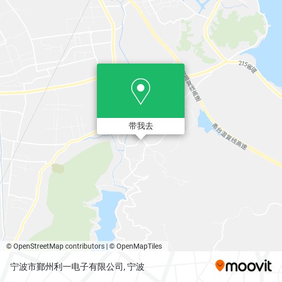 宁波市鄞州利一电子有限公司地图