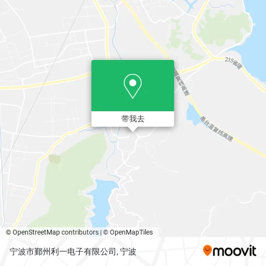 宁波市鄞州利一电子有限公司地图