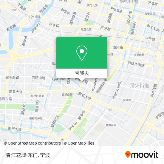 春江花城-东门地图