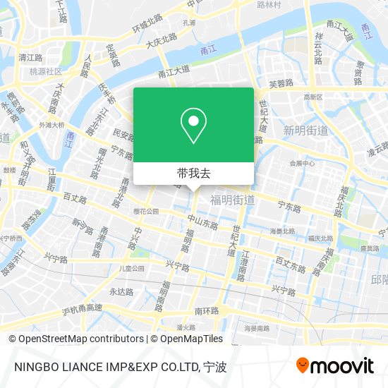 NINGBO LIANCE IMP&EXP CO.LTD地图