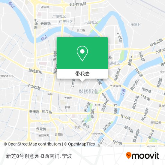 新芝8号创意园-B西南门地图