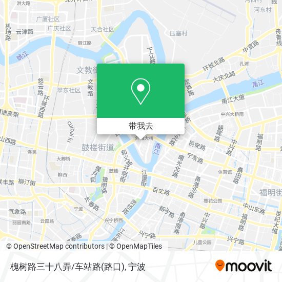 槐树路三十八弄/车站路(路口)地图