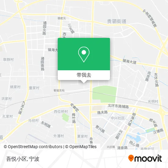 吾悦小区地图