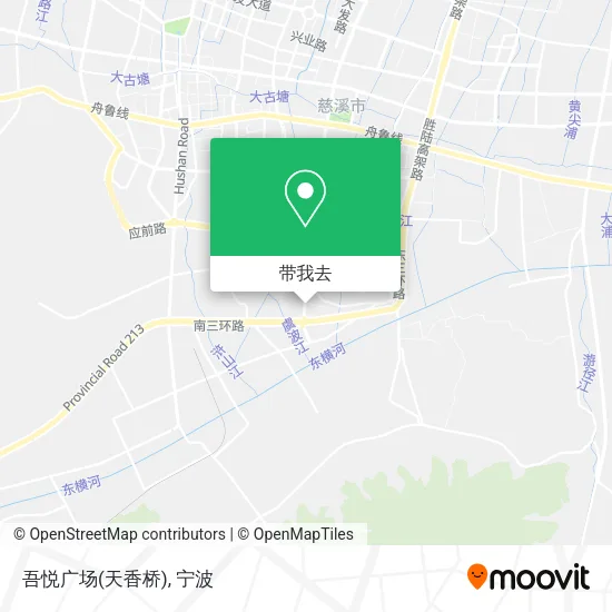 吾悦广场(天香桥)地图