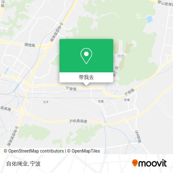 自佑绳业地图