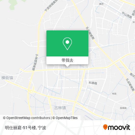 明仕丽庭-51号楼地图
