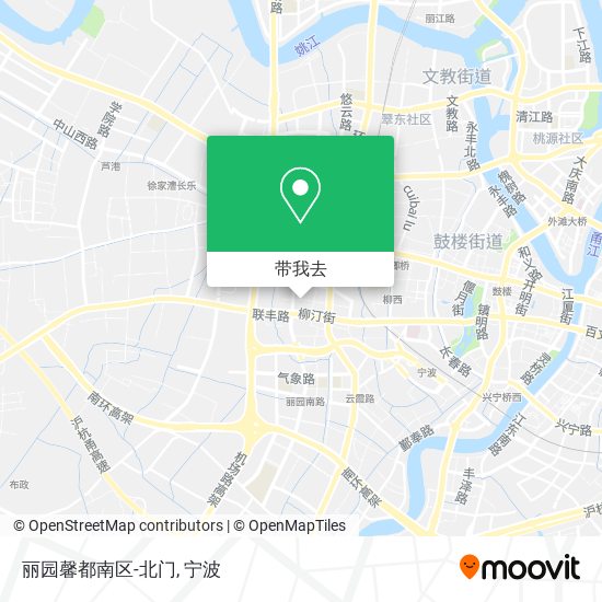 丽园馨都南区-北门地图