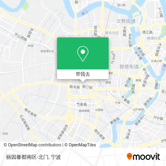 丽园馨都南区-北门地图