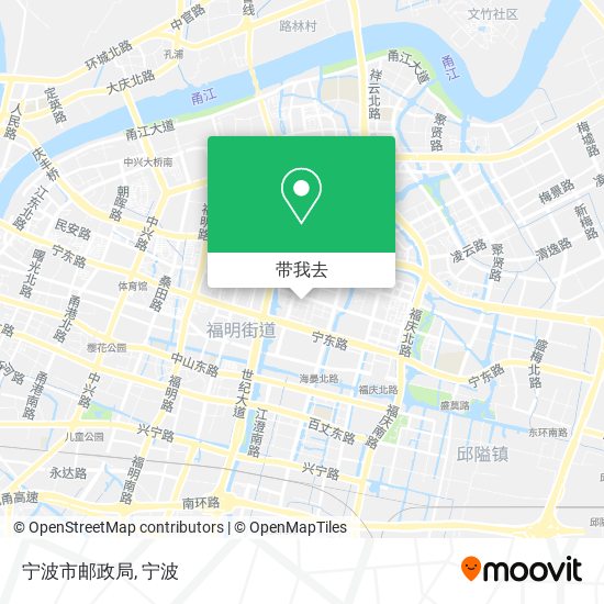 宁波市邮政局地图