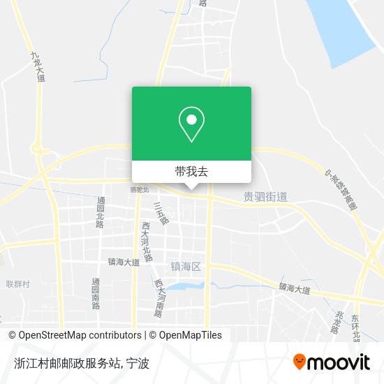 浙江村邮邮政服务站地图