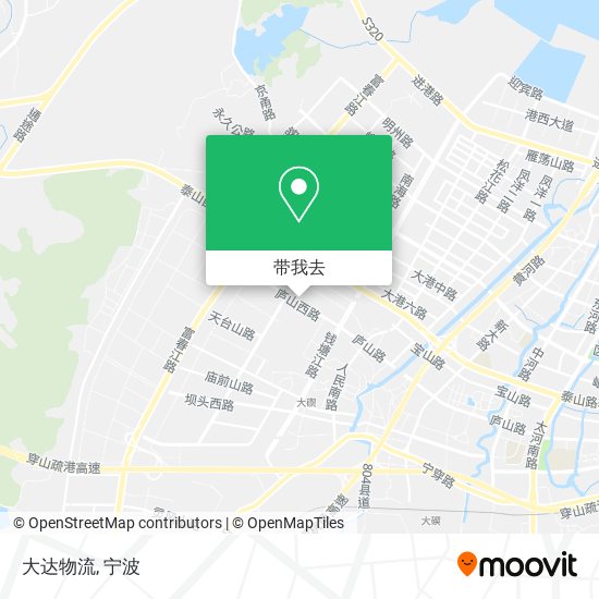 大达物流地图