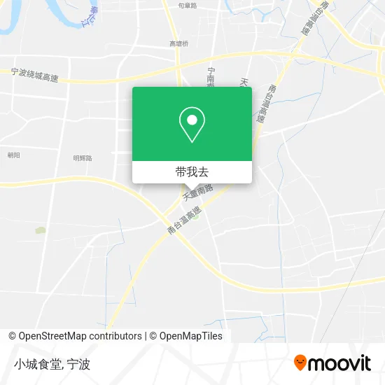 小城食堂地图