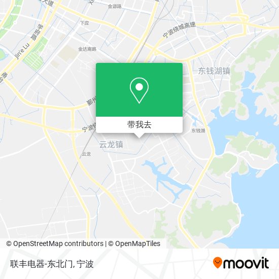 联丰电器-东北门地图