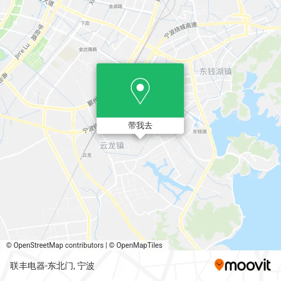 联丰电器-东北门地图