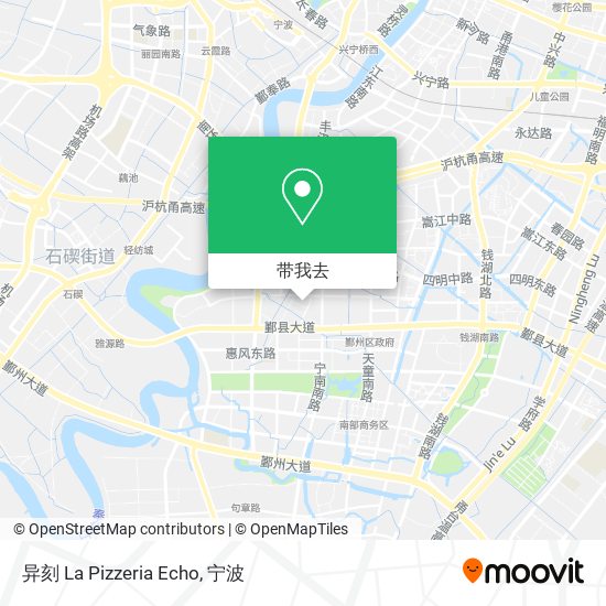 异刻 La Pizzeria Echo地图