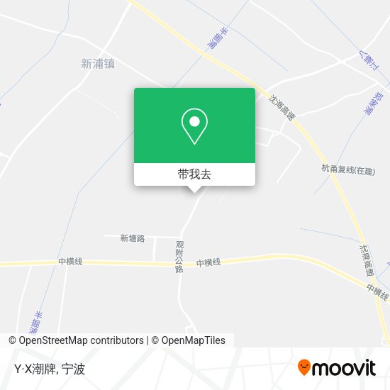 Y·X潮牌地图