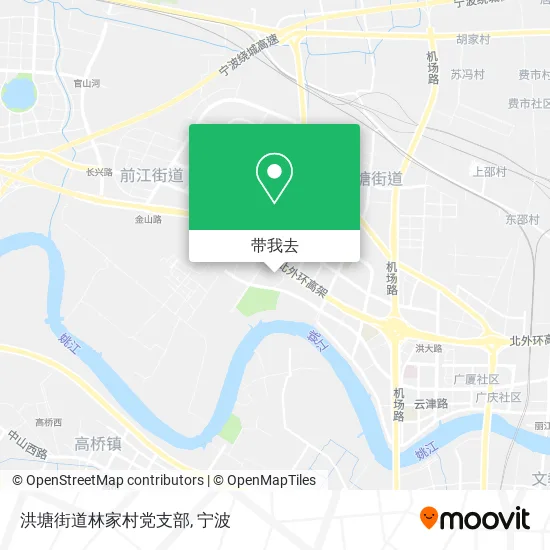 洪塘街道林家村党支部地图