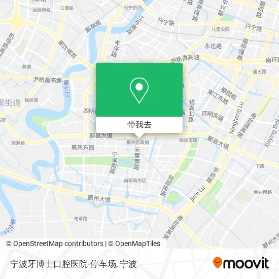 宁波牙博士口腔医院-停车场地图