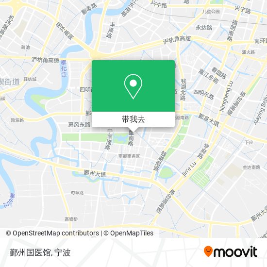 鄞州国医馆地图
