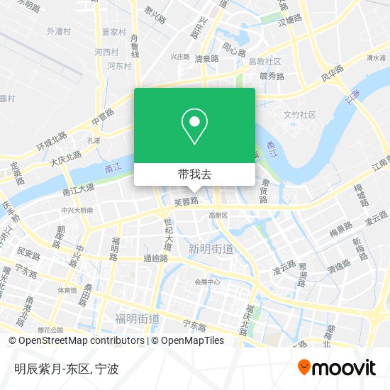 明辰紫月-东区地图