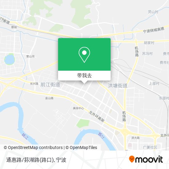 通惠路/荪湖路(路口)地图
