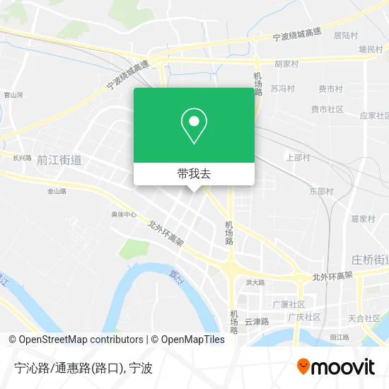 宁沁路/通惠路(路口)地图