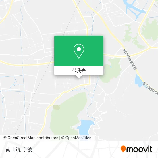 南山路地图