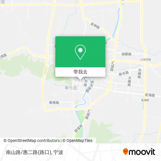 南山路/惠二路(路口)地图