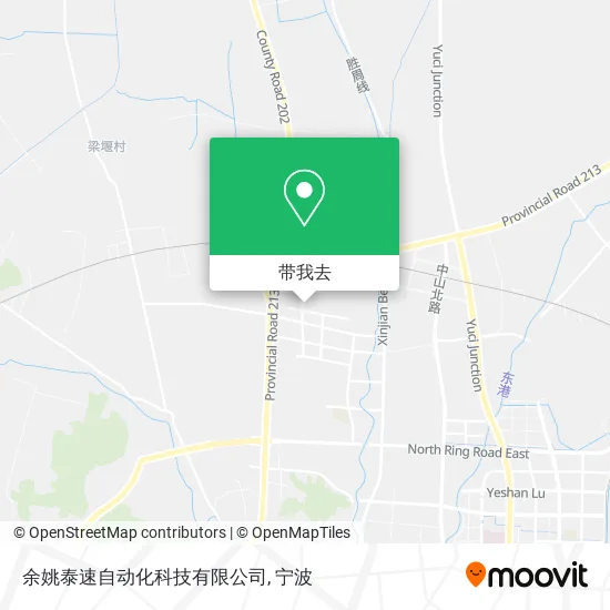 余姚泰速自动化科技有限公司地图