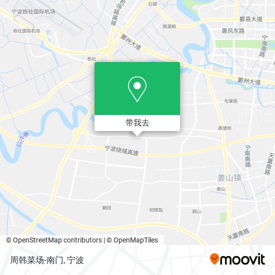 周韩菜场-南门地图