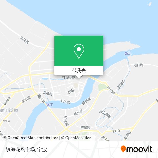 镇海花鸟市场地图