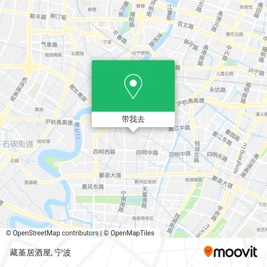 藏堇居酒屋地图