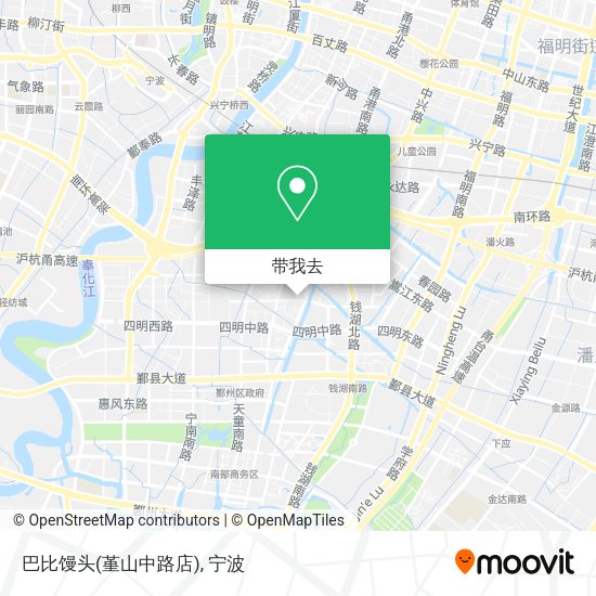 巴比馒头(堇山中路店)地图