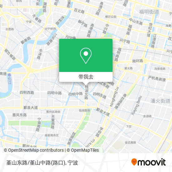 堇山东路/堇山中路(路口)地图
