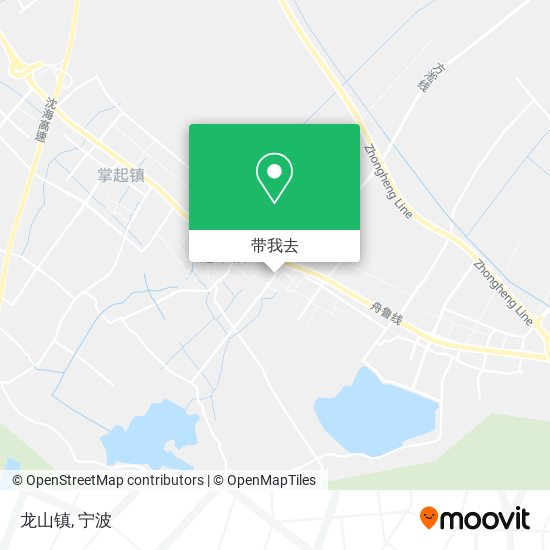 龙山镇地图