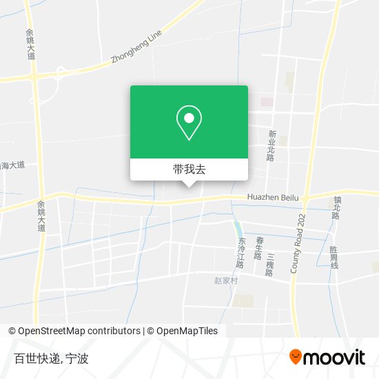 百世快递地图