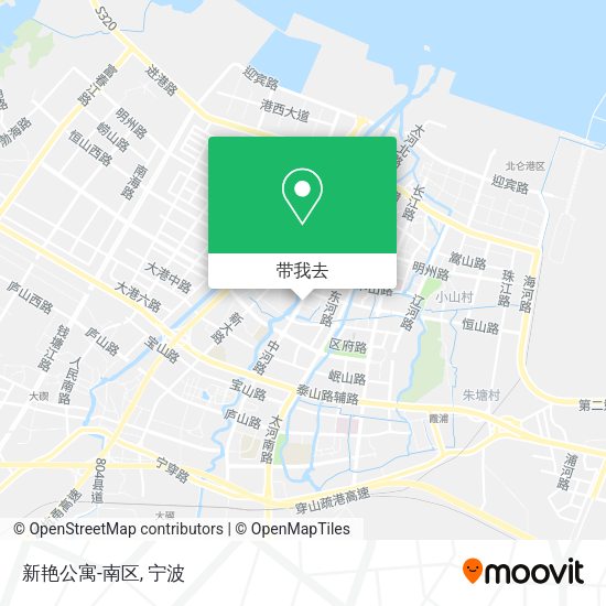 新艳公寓-南区地图