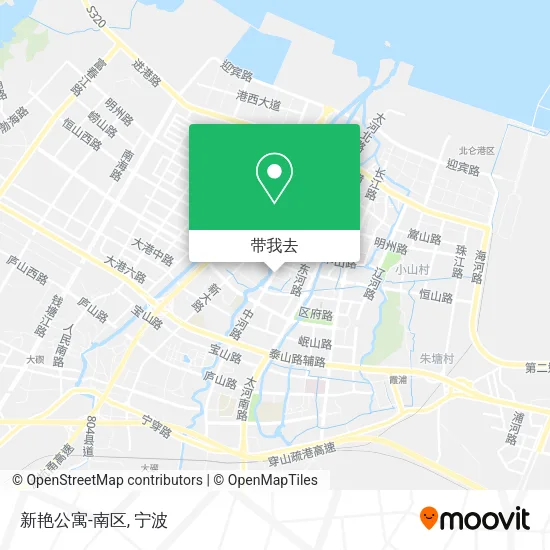 新艳公寓-南区地图