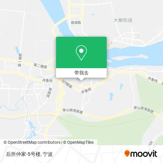 后所仲家-5号楼地图