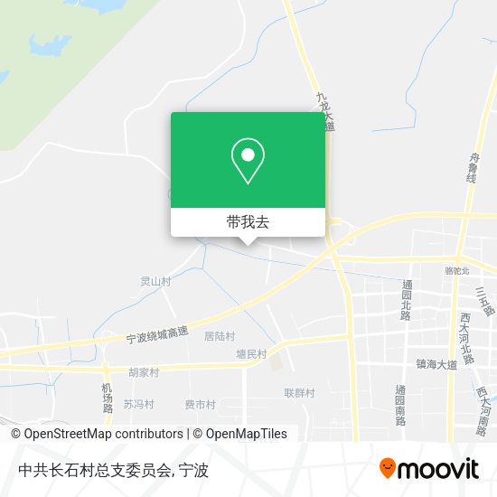 中共长石村总支委员会地图