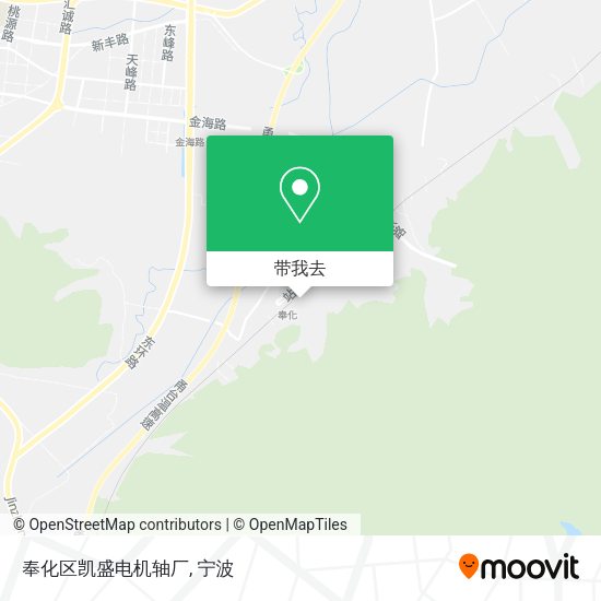 奉化区凯盛电机轴厂地图